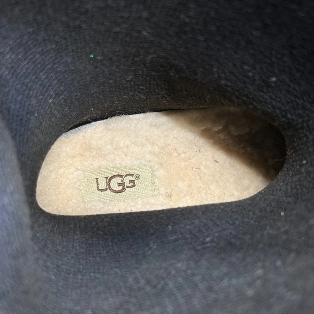 UGG Shaye Rain Boots Womens 6 Royal Blue Waterproof Rall Rubber Mid Calf